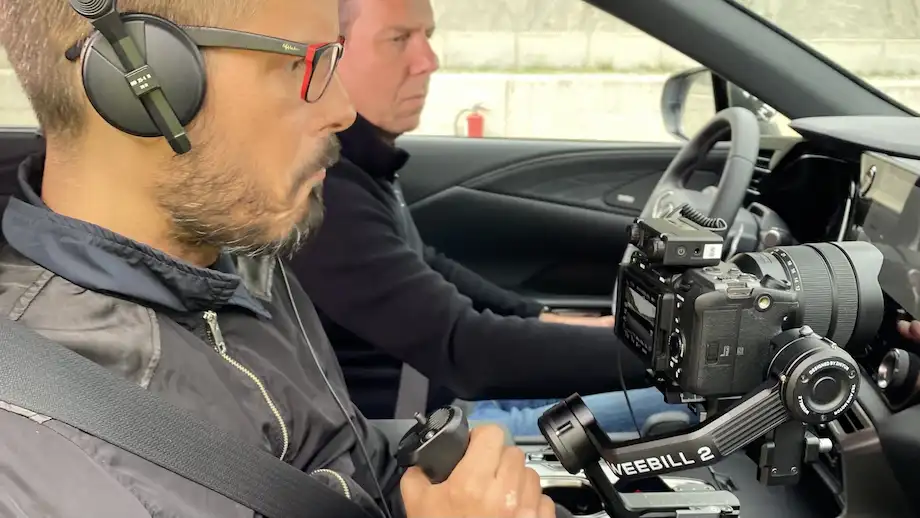 Behind the scene of Lexus RX video shooting