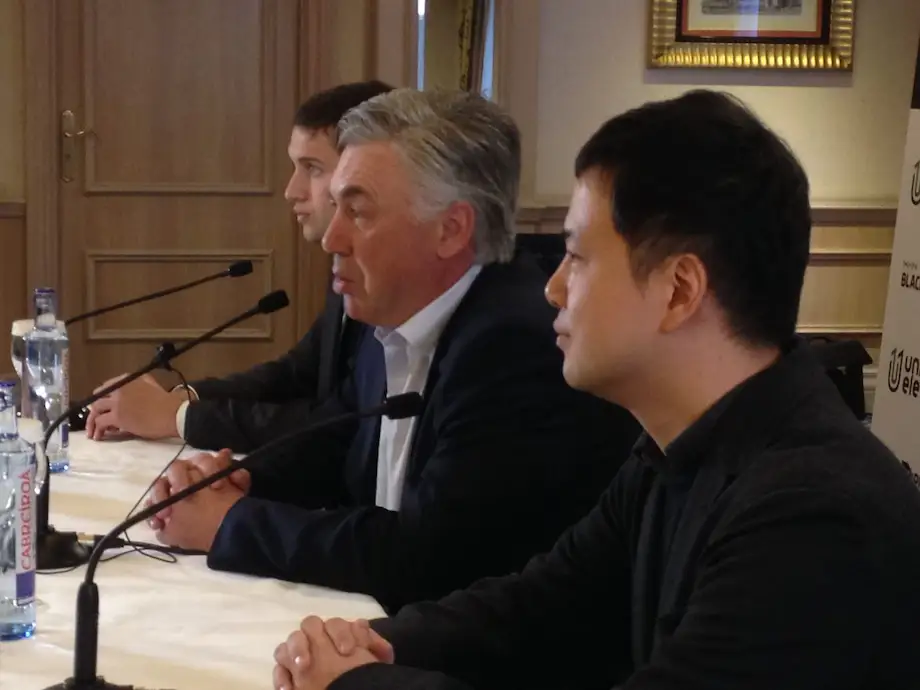 United11 press conference with Carlo Ancelotti in Madrid