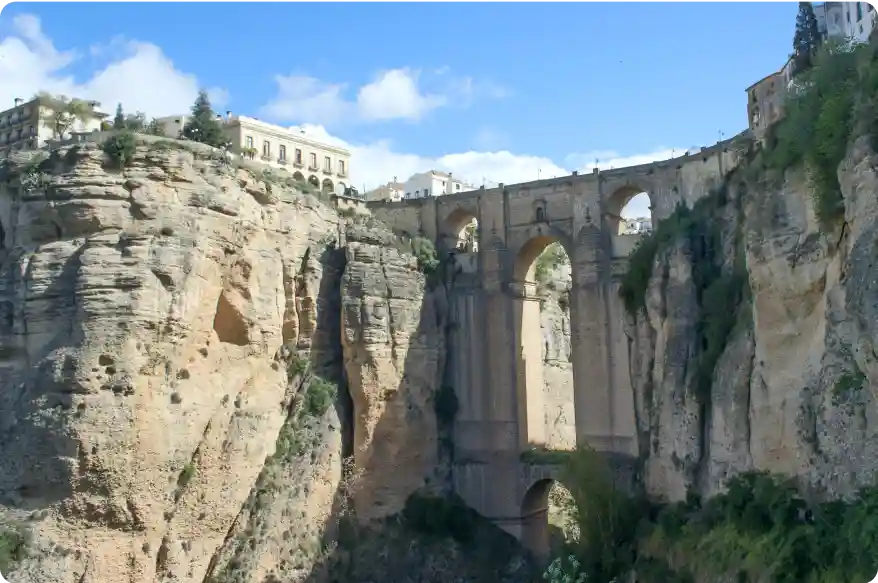 ronda's bridge as video spot