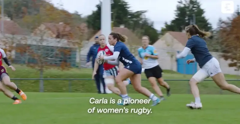 Sports Videography Tips: Carla Neisen rugby player during a sports video production