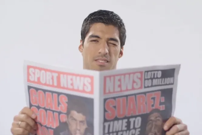 Sports videography tips: Suarez in a Sports Video Shooting