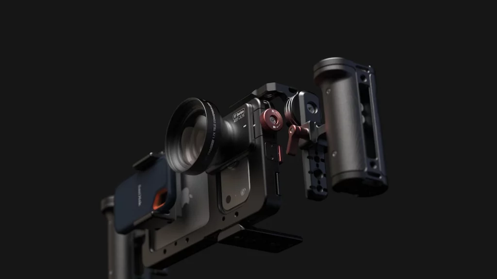 beastcage iphone-17 filmmaking setup