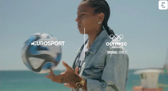frame of geyse da silva documentary for Eurosport produced by Camera Crew Spain