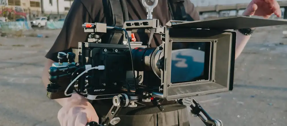 iphone camera rig used on O2 short film set