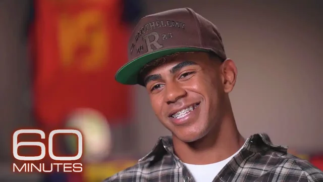 Lamine Yamal during an interview by CBS, production support by Camera Crew Spain