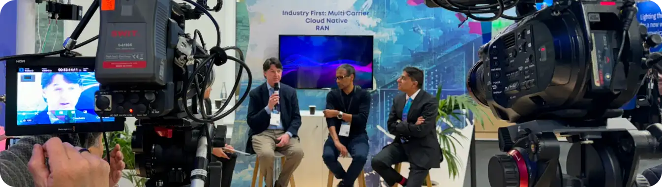 Event video coverage at Mobile World Congress Barcelona