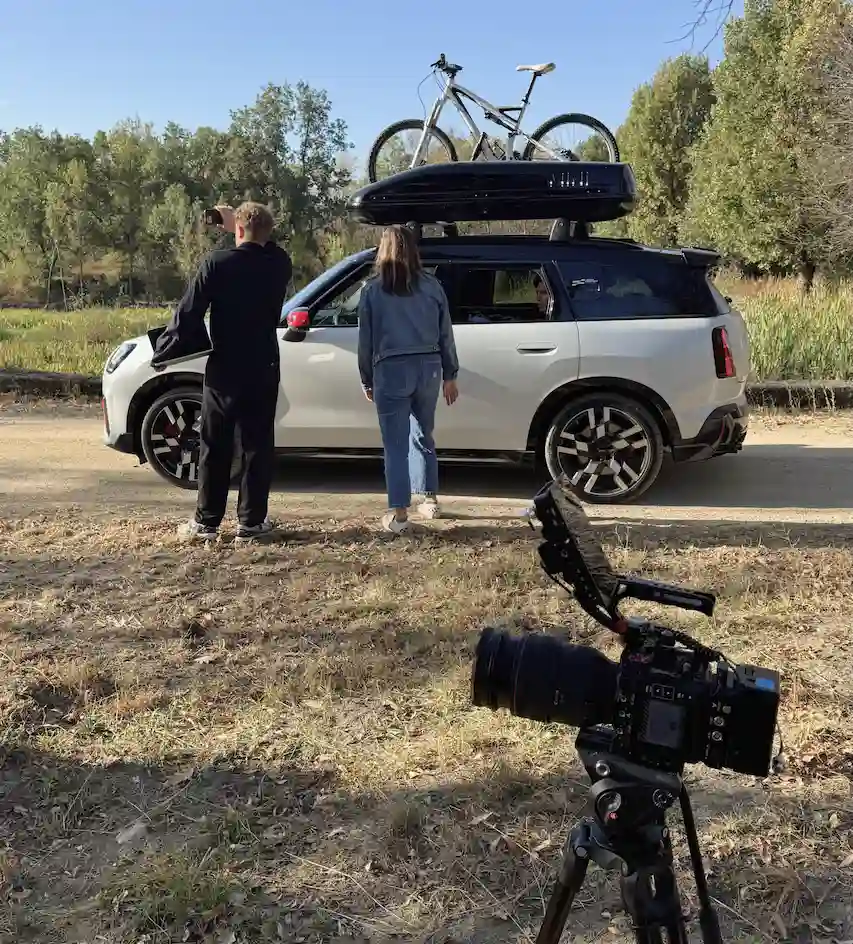 Video production for Mini in Madrid shot with Red camera